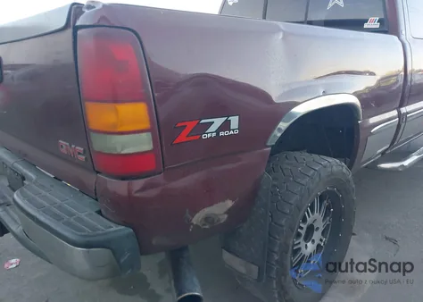 2001 GMC Sierra 1500 Sle из США, поврежденный, VIN 1GTEK19T01E161634